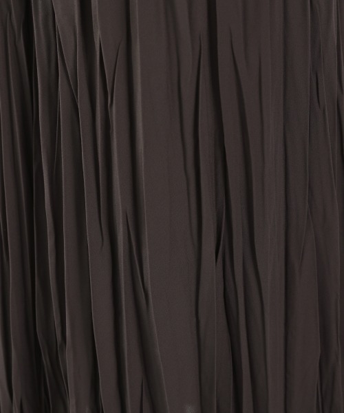 LOWRYS FARM(ローリーズファーム)の「ワッシャープリーツスカート 932711(スカート・レディース・アイボリー/チャコールグレー/ライトグレー/イエロー/ドット/グリーン・FREE)」の13枚目の写真