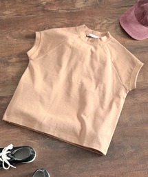 classicalelf | キッズ　綿100%　USAコットン、大人っぽい上質モックネックTシャツ。(Tシャツ/カットソー)