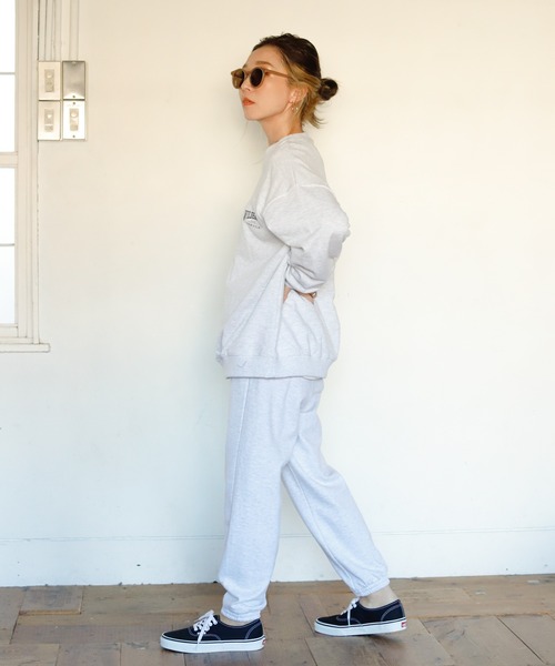 Auntie Rosa Holiday（アンティローザホリデー）の「マウンテンバックプリントスウェット（スウェット・レディース・チャコールグレー/ライトグレー/ナチュラル・FREE）」の21枚目の写真