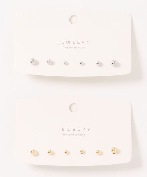 Burner（バーナー）の「【OKUOKU　0909】２カラー　アソートピアス　（金属アレルギー対応シルバー925銀針ピアス）（ピアス（両耳用）・レディース・シルバー×ゴールド/その他2/その他3/その他4/その他5/その他6/その他7/その他11/その他14/その他9/その他12/その他19/その他15/その他10/その他13/その他8/その他18/その他17/その他16/その他20・FREE）」の7枚目の写真