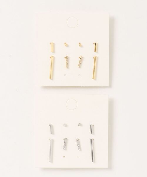Burner（バーナー）の「【OKUOKU　0909】２カラー　アソートピアス　（金属アレルギー対応シルバー925銀針ピアス）（ピアス（両耳用）・レディース・シルバー×ゴールド/その他2/その他3/その他4/その他5/その他6/その他7/その他11/その他14/その他9/その他12/その他19/その他15/その他10/その他13/その他8/その他18/その他17/その他16/その他20・FREE）」の8枚目の写真