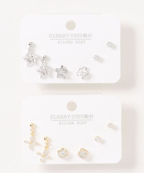 Burner（バーナー）の「【OKUOKU　0909】２カラー　アソートピアス　（金属アレルギー対応シルバー925銀針ピアス）（ピアス（両耳用）・レディース・シルバー×ゴールド/その他2/その他3/その他4/その他5/その他6/その他7/その他11/その他14/その他9/その他12/その他19/その他15/その他10/その他13/その他8/その他18/その他17/その他16/その他20・FREE）」の12枚目の写真