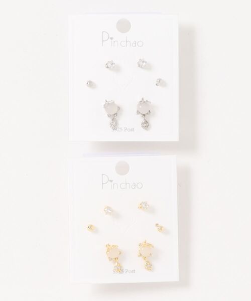 Burner（バーナー）の「【OKUOKU　0909】２カラー　アソートピアス　（金属アレルギー対応シルバー925銀針ピアス）（ピアス（両耳用）・レディース・シルバー×ゴールド/その他2/その他3/その他4/その他5/その他6/その他7/その他11/その他14/その他9/その他12/その他19/その他15/その他10/その他13/その他8/その他18/その他17/その他16/その他20・FREE）」の13枚目の写真