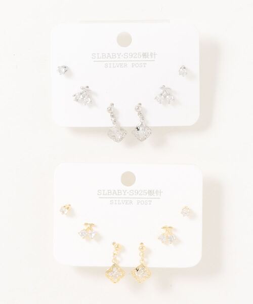 Burner（バーナー）の「【OKUOKU　0909】２カラー　アソートピアス　（金属アレルギー対応シルバー925銀針ピアス）（ピアス（両耳用）・レディース・シルバー×ゴールド/その他2/その他3/その他4/その他5/その他6/その他7/その他11/その他14/その他9/その他12/その他19/その他15/その他10/その他13/その他8/その他18/その他17/その他16/その他20・FREE）」の16枚目の写真