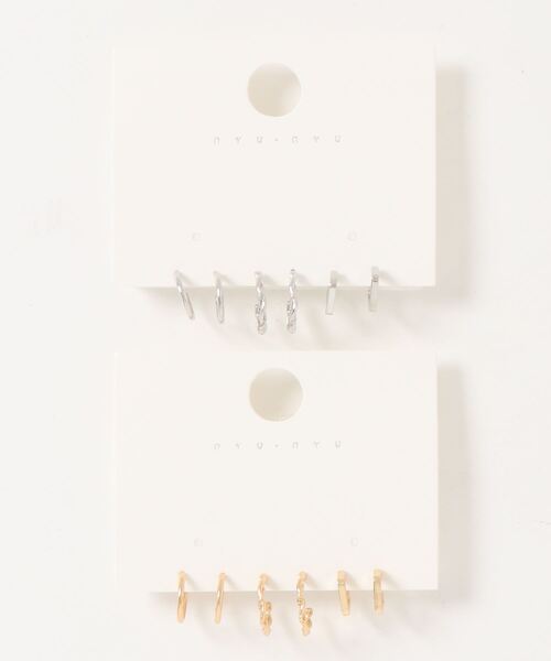 Burner（バーナー）の「【OKUOKU　0909】２カラー　アソートピアス　（金属アレルギー対応シルバー925銀針ピアス）（ピアス（両耳用）・レディース・シルバー×ゴールド/その他2/その他3/その他4/その他5/その他6/その他7/その他11/その他14/その他9/その他12/その他19/その他15/その他10/その他13/その他8/その他18/その他17/その他16/その他20・FREE）」の20枚目の写真