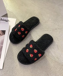 新作刺繍可愛いスリッパ/ルームシューズ