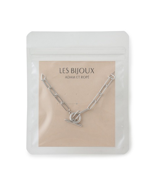 ADAM ET ROPE'(アダムエロペ)の「【LES BIJOUX】ブロックチェーンネックレス(ネックレス・レディース・シルバー/ゴールド・FREE)」の8枚目の写真