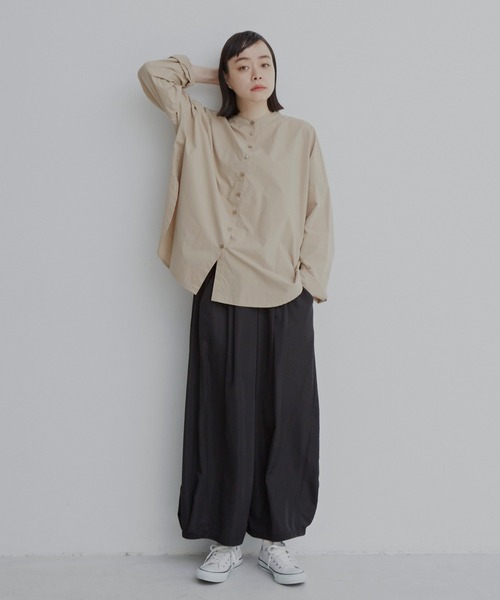 Libra Cue(リブラ キュー)の「バルーンボリュームパンツ(その他パンツ・レディース・ブラック/ベージュ・FREE)」の9枚目の写真