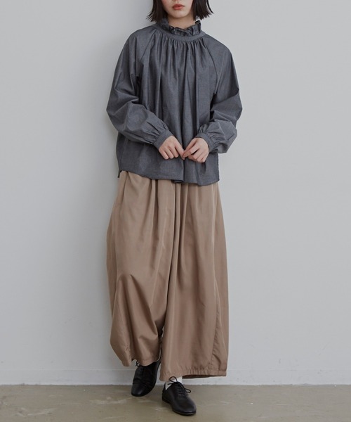 Libra Cue(リブラ キュー)の「バルーンボリュームパンツ(その他パンツ・レディース・ブラック/ベージュ・FREE)」の18枚目の写真