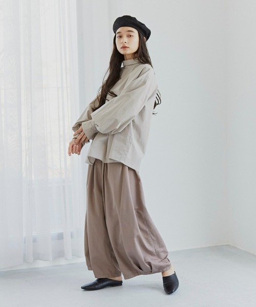 Libra Cue(リブラ キュー)の「バルーンボリュームパンツ(その他パンツ・レディース・ブラック/ベージュ・FREE)」の19枚目の写真