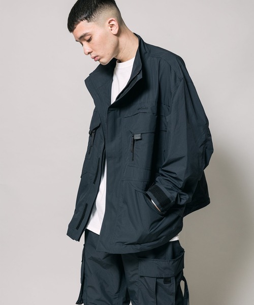 ジャケット・アウター WILDTHINGS TACTICAL RIP SHORT JACKET WILD THINGS ワイルドシングス ミリタリージャケット TACTICAL