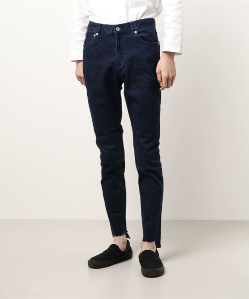 VENCEEXCHANGE（ヴァンスエクスチェンジ）の「カットオフスキニーパンツ（その他パンツ・メンズ・ネイビー/ライトブルー/ブラック・S/L/M）」の10枚目の写真