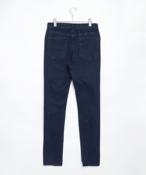 VENCEEXCHANGE（ヴァンスエクスチェンジ）の「カットオフスキニーパンツ（その他パンツ・メンズ・ネイビー/ライトブルー/ブラック・S/L/M）」の4枚目の写真