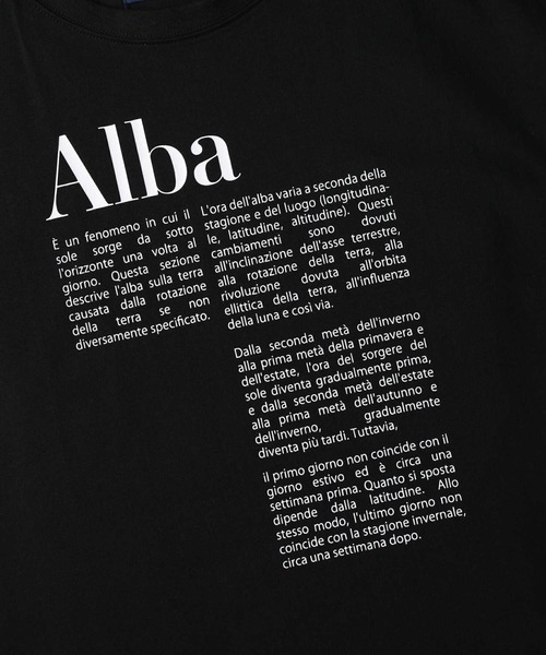 HONEYSUCKLE ROSE（ハニーサックルローズ）の「【HONEYSUCKLE ROSE】ラウンドプリントＴ（Tシャツ/カットソー・レディース・オフホワイト/グリーン/ホワイト×ブラック/ホワイト×カーキブラウン/ブラック/ホワイト/ブラック×ホワイト・L/M）」の19枚目の写真