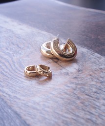 Ms.yuu by Nothing And Others | 【Msyuu/ミスユー】Metal Pierce Set / メタルピアスセット(ピアス（両耳用）)