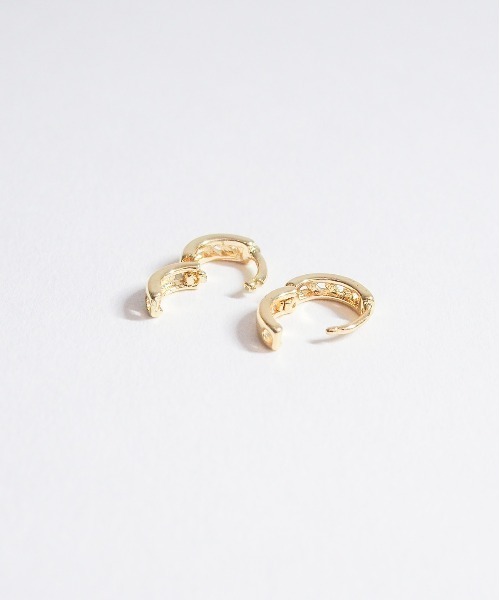 Ms.yuu by Nothing And Others(ミスユーバイナッシングアンドアザーズ)の「【Msyuu/ミスユー】Metal Pierce Set / メタルピアスセット(ピアス(両耳用)・レディース・シルバー/ゴールド・FREE)」の3枚目の写真