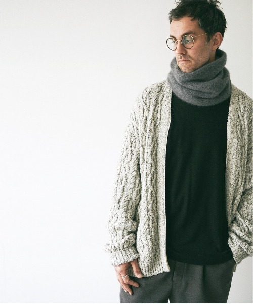 UNFIL（アンフィル）の「unfil アンフィル / raw silk plain-jersey long sleeve Tee ローシルクプレーンジャージ 長袖カットソー / WOFL-UU002（Tシャツ/カットソー・メンズ・ブラック/ナチュラル・4/5）」の6枚目の写真