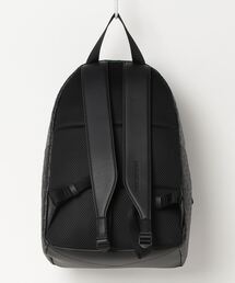 【限定】  カルバンクライン レザーリュック エンボス加工 Calvin Klein エンボス加工ロゴ レザー バックパック A4対応