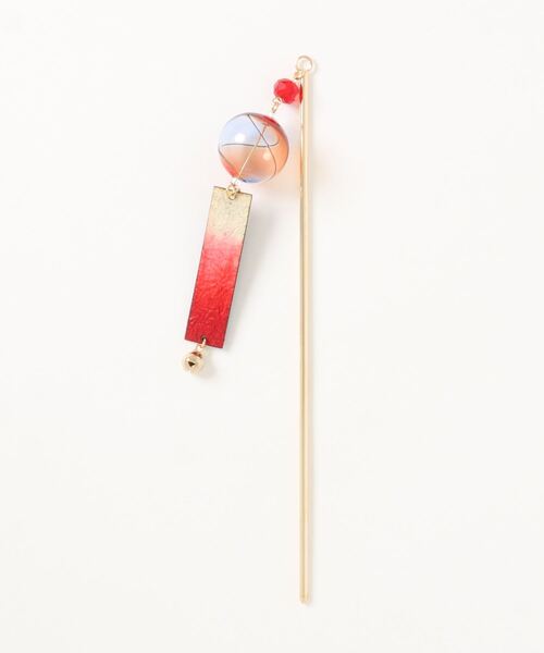 カヤ（カヤ）の「【カヤ】風鈴かんざし（その他ヘアアクセサリー・レディース・パープル/グレー/レッド/ブルー/グリーン/ライトグリーン/ブルー系その他/アクア・FREE）」の11枚目の写真