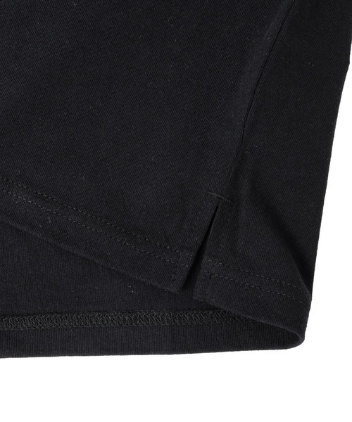 GLAZOS（グラソス）の「天竺・ドロップショルダーチェック切替半袖Tシャツ（Tシャツ/カットソー・キッズ・イエロー/ホワイト/ブラック・140cm/170cm/160cm/150cm/130cm）」の14枚目の写真