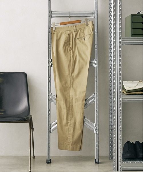 JOURNAL STANDARD relume（ジャーナルスタンダード　レリューム）の「【HOUSE HOLD / ハウス ホールド】アイビーチノスラックス（スラックス・メンズ・カーキ/アイボリー/ベージュ・1/4/3/2）」の3枚目の写真