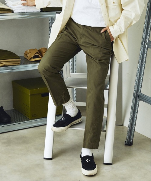 JOURNAL STANDARD relume（ジャーナルスタンダード　レリューム）の「【HOUSE HOLD / ハウス ホールド】アイビーチノスラックス（スラックス・メンズ・カーキ/アイボリー/ベージュ・1/4/3/2）」の19枚目の写真
