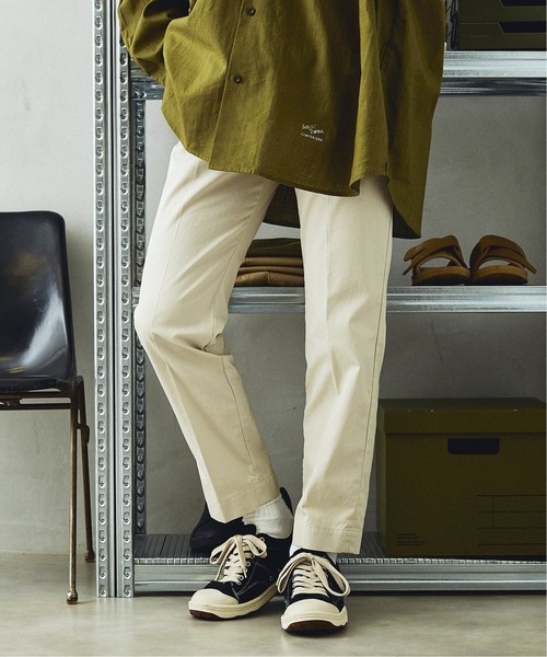 JOURNAL STANDARD relume（ジャーナルスタンダード　レリューム）の「【HOUSE HOLD / ハウス ホールド】アイビーチノスラックス（スラックス・メンズ・カーキ/アイボリー/ベージュ・1/4/3/2）」の13枚目の写真