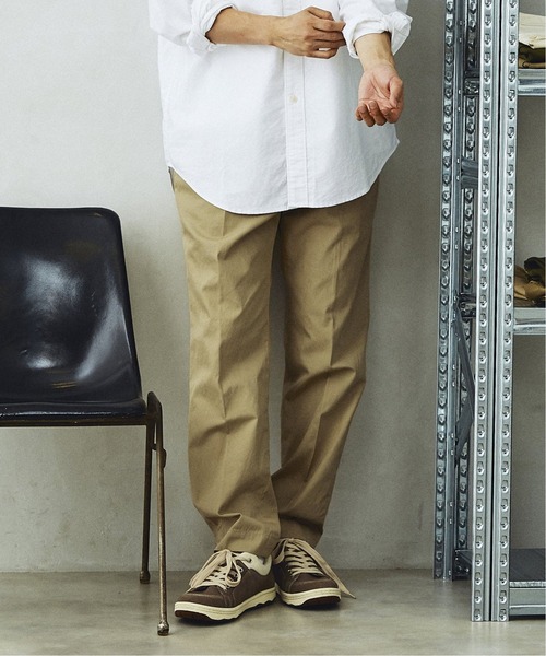 JOURNAL STANDARD relume（ジャーナルスタンダード　レリューム）の「【HOUSE HOLD / ハウス ホールド】アイビーチノスラックス（スラックス・メンズ・カーキ/アイボリー/ベージュ・1/4/3/2）」の10枚目の写真