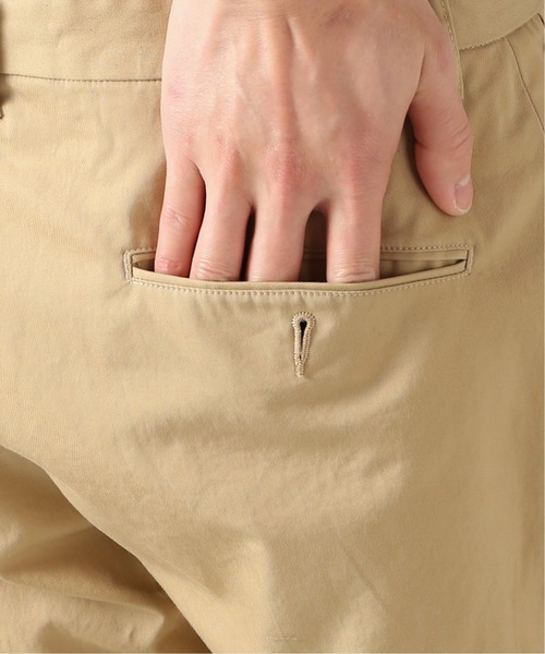 JOURNAL STANDARD relume（ジャーナルスタンダード　レリューム）の「【HOUSE HOLD / ハウス ホールド】アイビーチノスラックス（スラックス・メンズ・カーキ/アイボリー/ベージュ・1/4/3/2）」の5枚目の写真