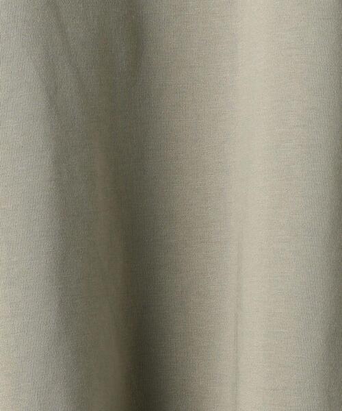 BEAUTY&YOUTH UNITED ARROWS（ビューティーアンドユースユナイテッドアローズ）の「BY コットン天竺ビッグTシャツ（Tシャツ/カットソー・レディース・オリーブ/その他1/ホワイト/ダークグレー/その他2・FREE）」の22枚目の写真