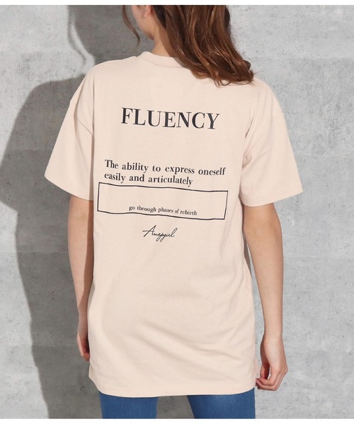 ANAP GｉRL（アナップガール）の「バックリボンビスチェ×プリントチュニックセット（Tシャツ/カットソー・キッズ・ホワイト/ベージュ・S/M）」の7枚目の写真