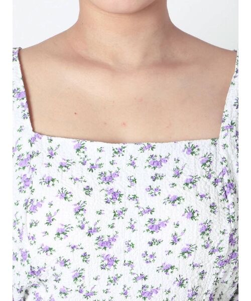 jouetie（ジュエティ）の「バックリボンスクエアブラウス（シャツ/ブラウス・レディース・ブラック/グリーン/その他1/その他2・MEDIUM）」の14枚目の写真