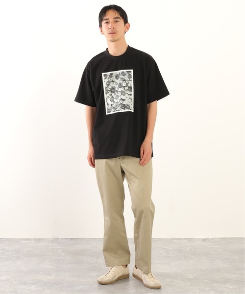 JOURNAL STANDARD relume（ジャーナルスタンダード　レリューム）の「【Karl Blossfeldt/カール・ブロスフェルト】フォト Tシャツ（Tシャツ/カットソー・メンズ・ホワイト/ブラック/グレー/ブラック系その他・SMALL/MEDIUM/LARGE）」の8枚目の写真