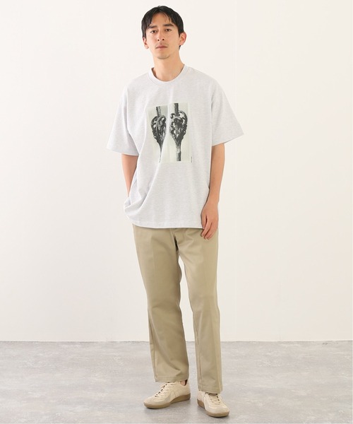 JOURNAL STANDARD relume（ジャーナルスタンダード　レリューム）の「【Karl Blossfeldt/カール・ブロスフェルト】フォト Tシャツ（Tシャツ/カットソー・メンズ・ホワイト/ブラック/グレー/ブラック系その他・SMALL/MEDIUM/LARGE）」の11枚目の写真