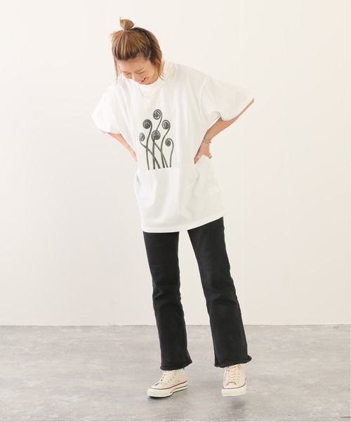 JOURNAL STANDARD relume（ジャーナルスタンダード　レリューム）の「【Karl Blossfeldt/カール・ブロスフェルト】フォト Tシャツ（Tシャツ/カットソー・メンズ・ホワイト/ブラック/グレー/ブラック系その他・SMALL/MEDIUM/LARGE）」の13枚目の写真