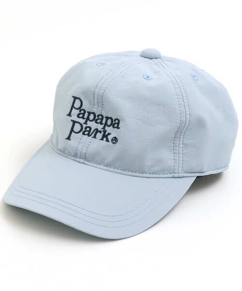 PAPAPAPARK（パパパパーク）の「アウトドアキャップ_撥水/UVカット（キャップ・キッズ・ライトグレー/カーキ/ネイビー・54/58）」の2枚目の写真