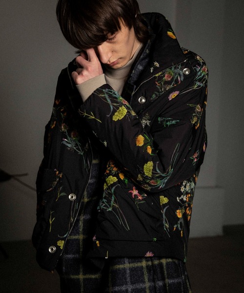 OURET オーレット ブルゾン。 OURET（オーレット）の「マイルドダブルフェイス ノーカラーZIP