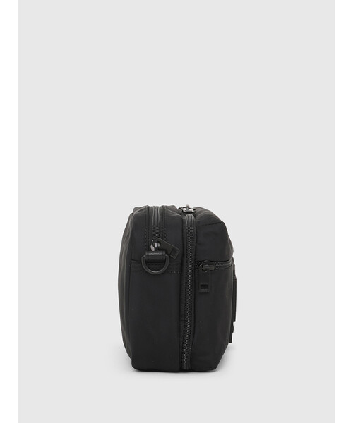美品✨DIESEL ディーゼル BIG ラバー ロゴ ショルダーバッグ ブラック Diesel(ディーゼル) BIGロゴ レザー ミニ ショルダーバッグ