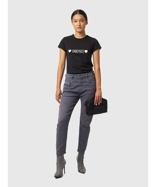 DIESEL（ディーゼル）の「レディース BIGラバータグ ショルダーバッグ（ショルダーバッグ・レディース・ブラック・UNI）」の9枚目の写真