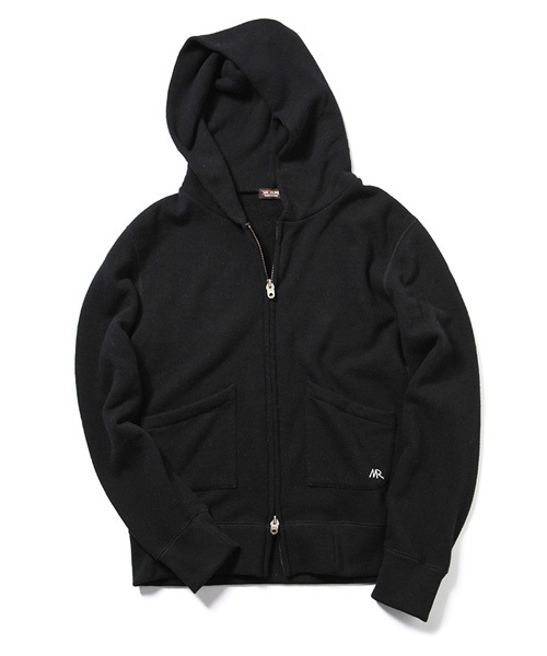 MR.OLIVE（ミスターオリーブ）の「12/1 RAFFY URAKE / SEPARATE POCKET ZIP UP HOODY（パーカー・メンズ・ホワイト/ブラック/グレー/グレー系その他・MEDIUM/SMALL/LARGE）」の2枚目の写真