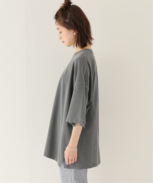 JOURNAL STANDARD relume（ジャーナルスタンダード　レリューム）の「ダメージビッグTEE◆（Tシャツ/カットソー・レディース・ベージュ系その他/ピンク/チャコールグレー・FREE）」の11枚目の写真