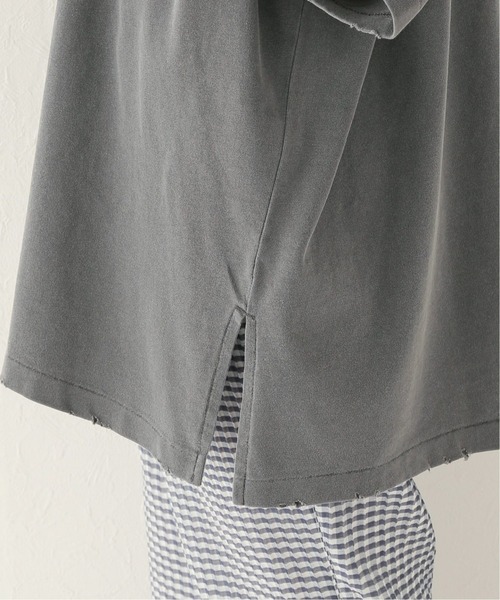 JOURNAL STANDARD relume（ジャーナルスタンダード　レリューム）の「ダメージビッグTEE◆（Tシャツ/カットソー・レディース・ベージュ系その他/ピンク/チャコールグレー・FREE）」の17枚目の写真
