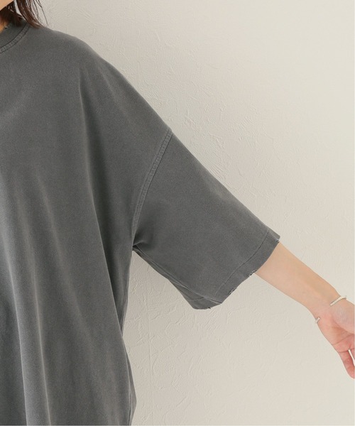 JOURNAL STANDARD relume（ジャーナルスタンダード　レリューム）の「ダメージビッグTEE◆（Tシャツ/カットソー・レディース・ベージュ系その他/ピンク/チャコールグレー・FREE）」の15枚目の写真