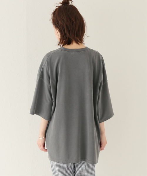 JOURNAL STANDARD relume（ジャーナルスタンダード　レリューム）の「ダメージビッグTEE◆（Tシャツ/カットソー・レディース・ベージュ系その他/ピンク/チャコールグレー・FREE）」の12枚目の写真