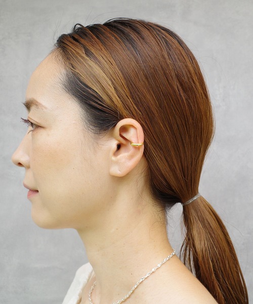 SIGNAL（シグナル）の「【SIGNAL/シグナル】silver925 イヤーカフ 12.5mm / シルバー925（イヤーカフ・レディース・ゴールド・FREE）」の3枚目の写真