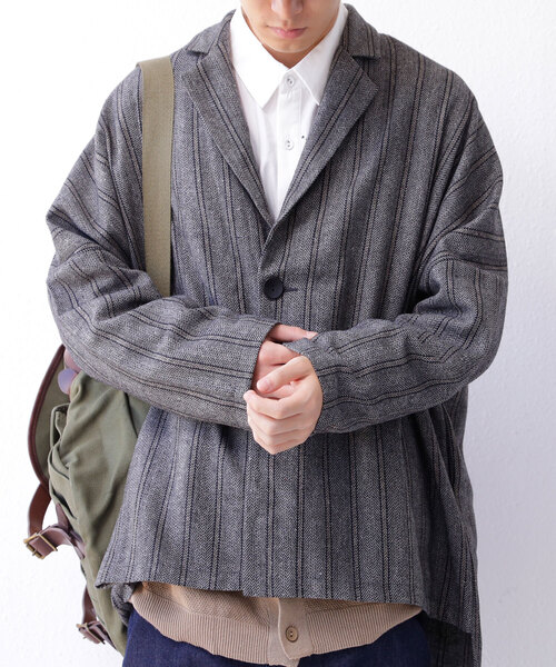 antiqua(アンティカ)の「テーラードジャケット(テーラードジャケット・メンズ・ブラック・FREE)」の7枚目の写真