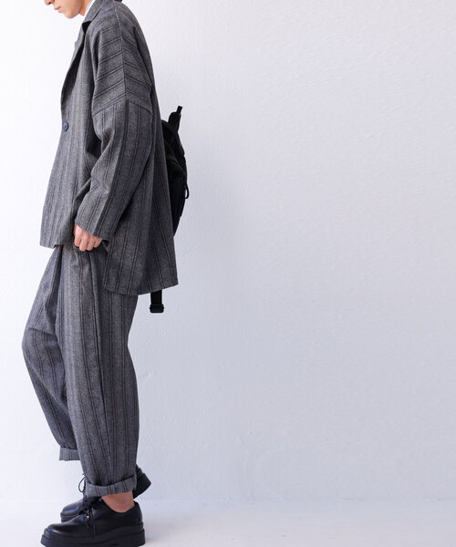 antiqua(アンティカ)の「テーラードジャケット(テーラードジャケット・メンズ・ブラック・FREE)」の2枚目の写真