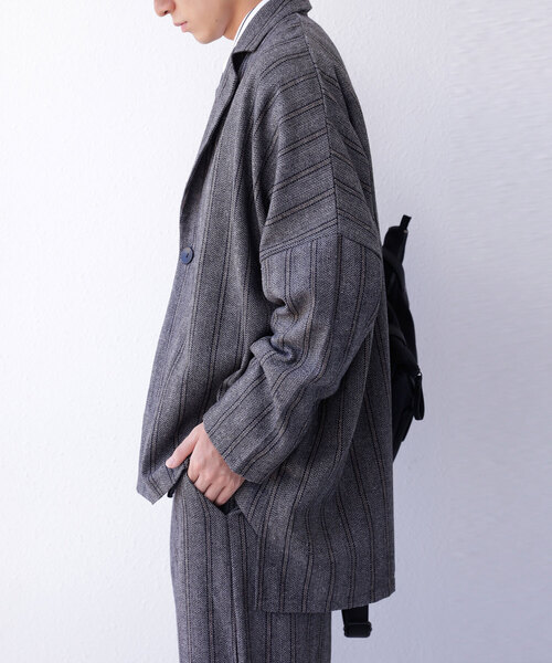 antiqua(アンティカ)の「テーラードジャケット(テーラードジャケット・メンズ・ブラック・FREE)」の10枚目の写真