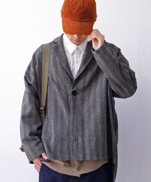 antiqua(アンティカ)の「テーラードジャケット(テーラードジャケット・メンズ・ブラック・FREE)」の6枚目の写真