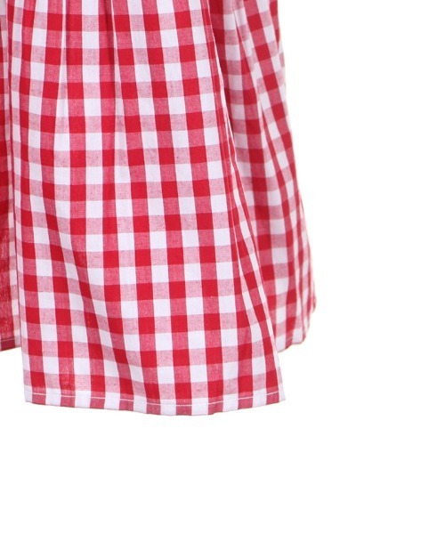 axes femme（アクシーズファム）の「刺繍ティアードシャツワンピ